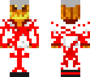 bloody man in a helmet