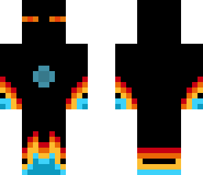 fire enderman with ender pearl