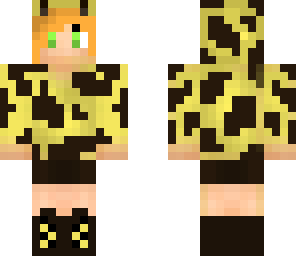 giraffe girl wildlife collection