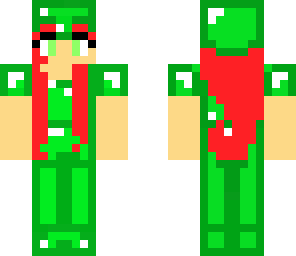 emrerald armor girl