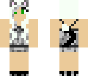 gray cat girl
