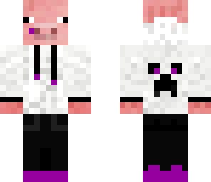 teenage pig purple
