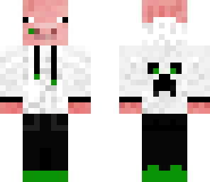 teenage pig green