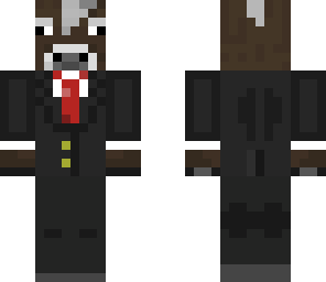 cow in a suit