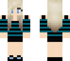 blue girl - original