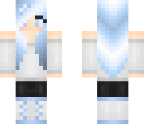 blue girl