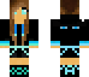 blue ender girl
