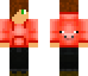 pig hoodie