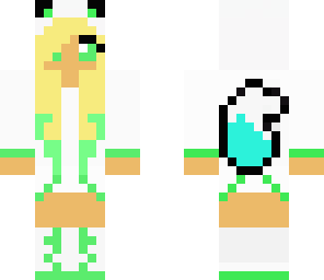 green girl
