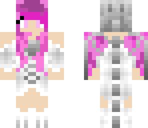 cute pink dragon girl