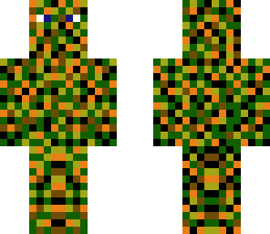camouflage man