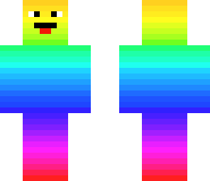 rainbow person