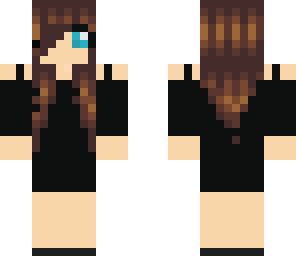 girl in black