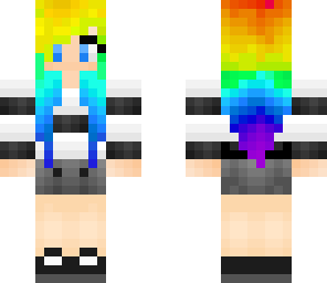 rainbow girl