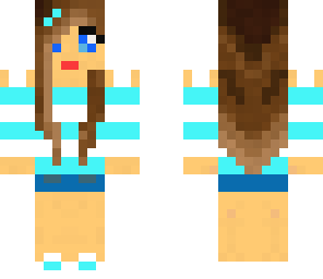 cuteee girl - cyan edition