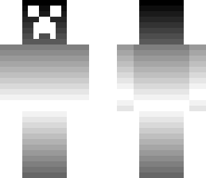 black and white creeper