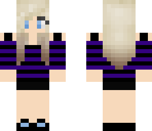 purple girl - original
