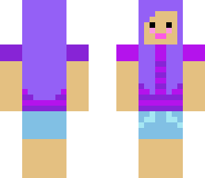 purple lady