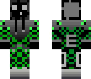 black and green slime