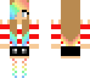 rainbow girl