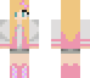 cute pink girl