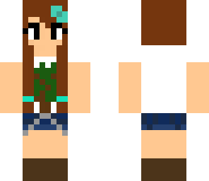 girl with tree shirt