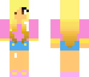 cute pink girl