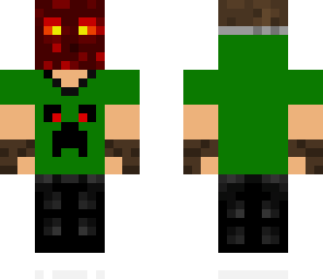 magma slime party mask