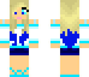 shining blue
