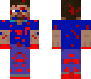 bloody man