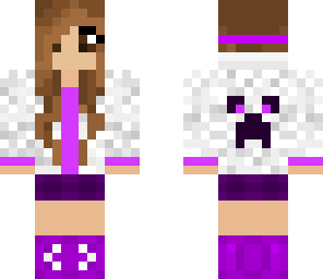 purple girl