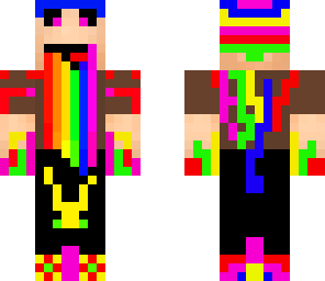 rainbow vomit
