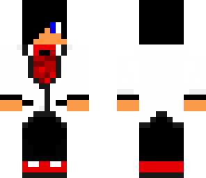white tux