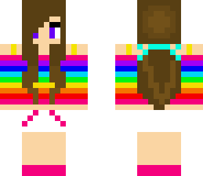 rainbow girl