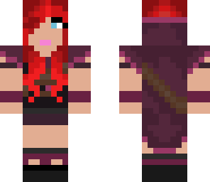 warrior girl with hood down