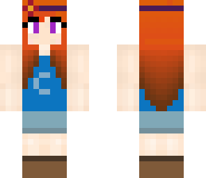 redhead simple girl