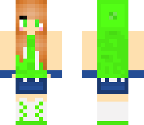 green sleeveless hoodie girl