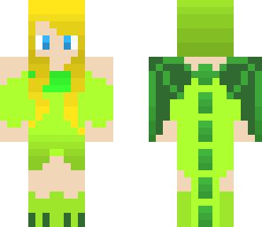 grass dragon girl
