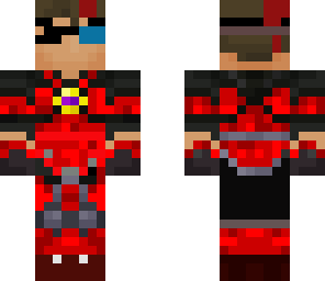 red sky with different visor