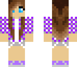 purple gamer girl