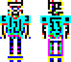 neon man