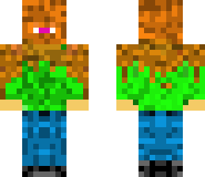 person turning into a bacca