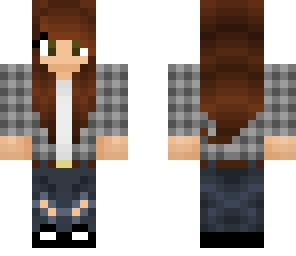 plaid girl