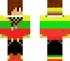 rasta hoodie with bandanna