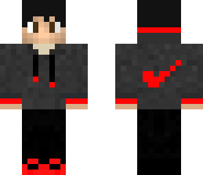 nike teen-black hair
