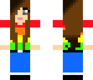 rainbow girl