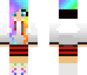rainbow girl