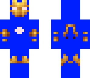 iron man blue