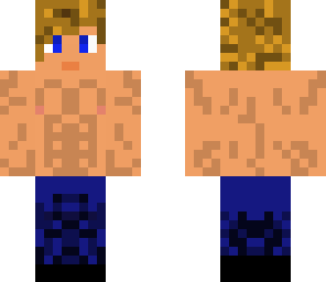 detailed musculer guy