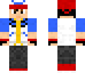 ash ketchum bw